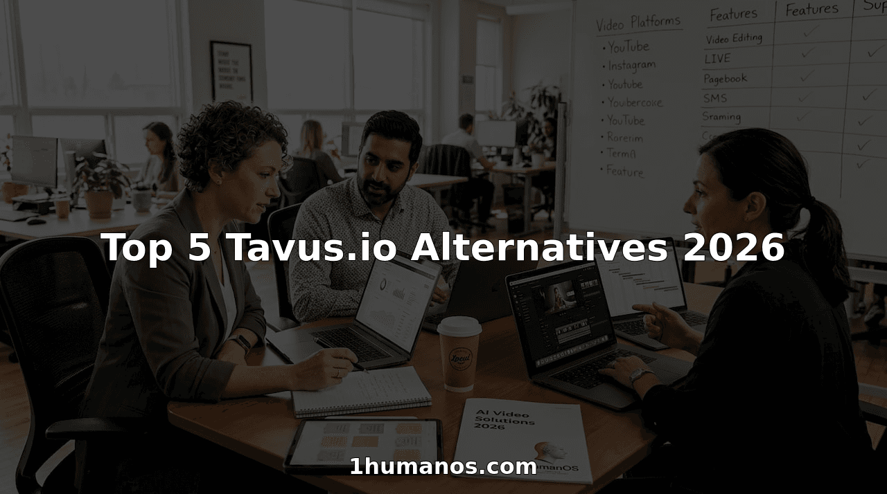 Top 5 Tavus.io Alternatives 2026