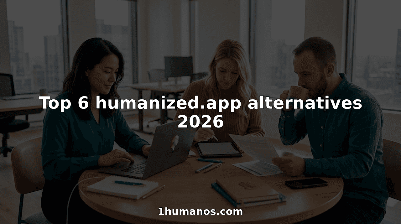 Top 6 humanized.app alternatives 2026